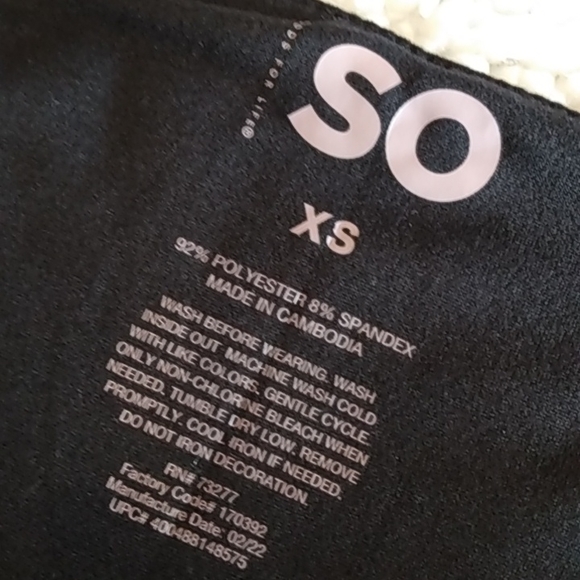 SO Tie-Knot Mini Skater Dress – Black – XS – Adjustable Straps – NWT - Picture 9 of 11